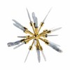 Decorative Crystal Starburst Statue for Home Decor - Stylish Sculpture Accent Perfect for Office, Shelf, and Living Room Decor - 2 of 4