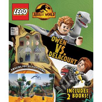 Lego(r) Jurassic World(tm) Owen vs. Delacourt - (Hardcover)
