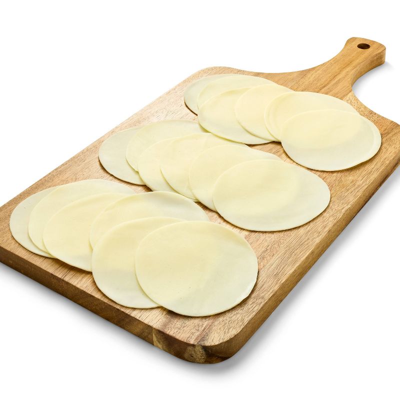Extra-Thin Provolone Deli Sliced Cheese - 8oz/18 slices - Good &#38; Gather&#8482;, 4 of 5