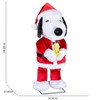 Gemmy 3.5-FT Tall Animated Snoopy Holding Woodstock Christmas Character - 3 of 4