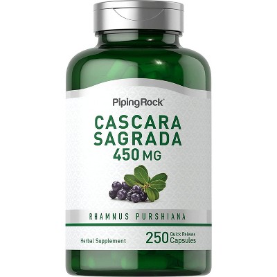 Piping Rock Cascara Sagrada 450mg | 250 Capsules
