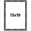 PosterPalooza | Shadow Box 1.75" Deep Brown Picture Frame - UV Acrylic, Foam Board Backing, Hanging Hardware - 2 of 4