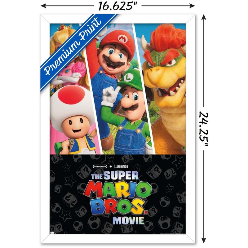 Trends International The Super Mario Bros. Movie - Group Framed Wall Poster Prints, 3 of 7