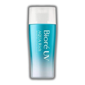 Biore UV Aqua Rich Watery Gel/ SPF 50 + PA++++ | Watery, translucent and non-sticky UV protective veil | Suitable for face and body (2.37 oz) - 1 of 4