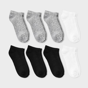 Kids' 8pk Low Cut Socks - Dealworthy&#8482 - 1 of 3