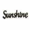 HomeRoots 3" Black Cast Iron Hand Painted Sunshine Sculpture - 4 of 4