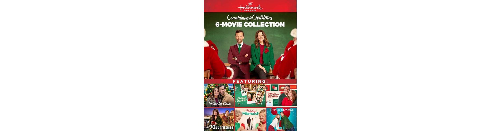 Hallmark Channel Countdown to Christmas 6-Movie Collection: The Santa Class (DVD)