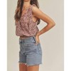 Women's Floral Tank Blouse - AEMI + CO - 2 of 3