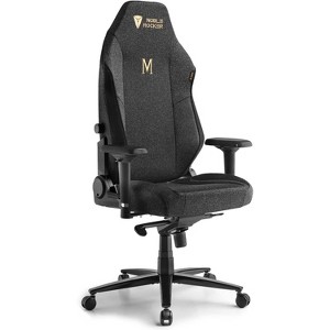 AMERLIFE Gaming Chair Ergonomic PC Game Chair- Lumbar Support Headrest 4D Armrests Computer Chair - 1 of 4