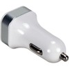 QVS 2-Port 3.4Amp USB Smart Car Charger for Smartphones and Tablets - 12 V DC, 24 V DC Input - 5 V DC/3.40 A Output - 2 of 2
