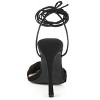 Journee Collection Womens Edelie Tru Comfort Foam Open Toe High Stiletto Pumps Black 8.5 - 3 of 4