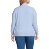 Lands' End Women's Long Sleeve Waffle Shawl Collar Henley - 2 of 4