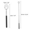 Unique Bargains Extendable Bear Claw Stainless Steel Back Scratcher for Men and Women - 4 of 4