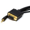 Monoprice Super VGA HD15 M/M Cable - 75 Feet With Stereo Audio and Triple Shielding | Gold Plated, CL2 Rated - 2 of 2