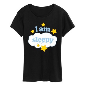 Women's - Instant Message - I Am Sleepy Short Sleeve Graphic T-Shirt - 1 of 4