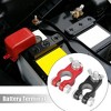 Unique Bargains Car Negative Positive Battery Post Terminal Ends Wire Cable Clamp Connectors Set - 2 of 4