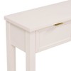 CAVINAS Modern Entryway Table with the Drawers and 1 Bottom Shelf,Console Tables  for Entryway,Hallway,Foyer - 4 of 4