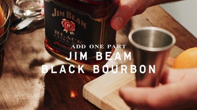 Jim Beam Black Bourbon Whiskey - 750ml Bottle : Target