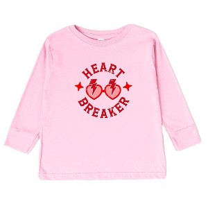 The Juniper Shop Heart Breaker Sunglasses Toddler Long Sleeve Tee - 1 of 3