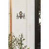 Elegant Lighting Monarch 2 light Pewter Wall Sconce Golden Teak (Smoky) Royal Cut Crystal - 2 of 4