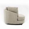 Hrinhom 70.1"W Modern Chenille Accent Chair with 7 Pillows,Loveseat - 2 of 4