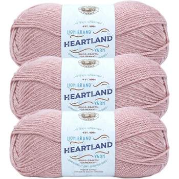 pack Of 3) Lion Brand Heartland Yarn-rocky Mountains : Target