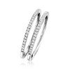 Ross-Simons 0.20 ct. t.w. Diamond Jewelry Set: 2 Stackable Rings in Sterling Silver - 3 of 4