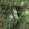 Old World Christmas 1.5 Inch Miniature Gurken Pickle Hide Extra Gift Tree Ornaments - 3 of 3