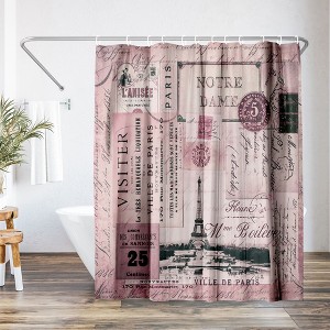 French Inspired Quote Design - Curtain Nostalgic by LebensART - 1 of 4
