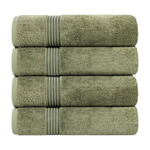 Egyptian Quality Cotton Absorbent Luxury Weight Set by Blue Nile Mills - 1 of 4