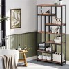 UbMelt 79 Inch Book Shelf Modern Freestanding Bookcase Shelves Organizer for Living Room,Bedroom,Office - 2 of 4
