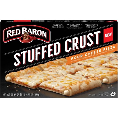 Red Baron Stuffed Crust Four Cheese Frozen Pizza - 20.67oz