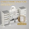 Kids Toy Storage Organizer, Kids Bookshelf and Toy Storage for Playroom, Bedroom, Kids Room - image 4 of 4