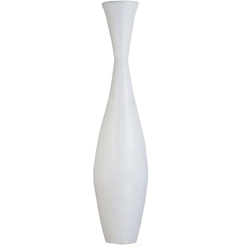 Uniquewise Bamboo Floor Vase - 43-inch Modern Elegance, Living Room Decor, Entryway, Dining Accent, Versatile Floral Styling, Elegant Tall Vase, 4 of 7