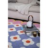 Lany Space Pink and Purple Floral Area Rug - 2 of 4
