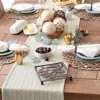 Design Imports Artichoke Chevron Table Runner 15X72 - 4 of 4