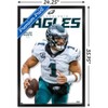 Trends International NFL Philadelphia Eagles - Jalen Hurts Feature Series 23 Framed Wall Poster Prints - 3 of 4