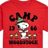 Men's - Peanuts - Camp Woodstock Short Sleeve Graphic T-Shirt - 2 of 4
