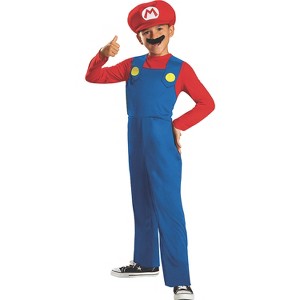 Boys' Classic Mario Jumpsuit - 1 of 3