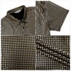 Mens Button Down Disco Shirt Metallic Sequins Shiny Short Sleeve Party Shirts Nightclub Costume Top - 4 of 4
