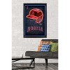 Trends International MLB Los Angeles Angels - Neon Helmet 23 Framed Wall Poster Prints - 2 of 4