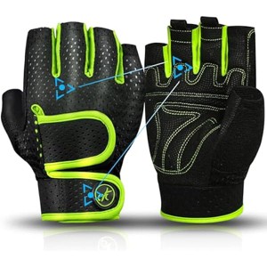 DSANE Workout Gloves Padded Weight Lifting Gloves for Men/Women, [3MM Gel] Fingerless Grip Gym Gloves Fitness Gloves for Exercise,Weightlifting - 1 of 1
