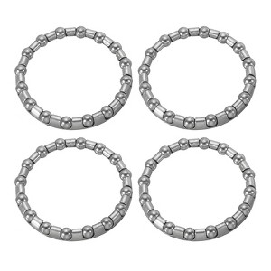 Unique Bargains Stainless Steel Repair Accessories Bike Ball Crank Bearings 4 Pcs - 1 of 4