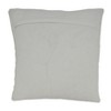 Saro Lifestyle Beaded Flower Pillow - Poly Filled, 16" Square, Multi - 2 of 3