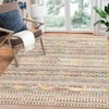 Small Throw Rug for Bedroom Kitchen Entryway - Boho Vintage Non-Slip Washable Mat, Oriental Soft Stain Resistant Low Pile Carpet - 4 of 4