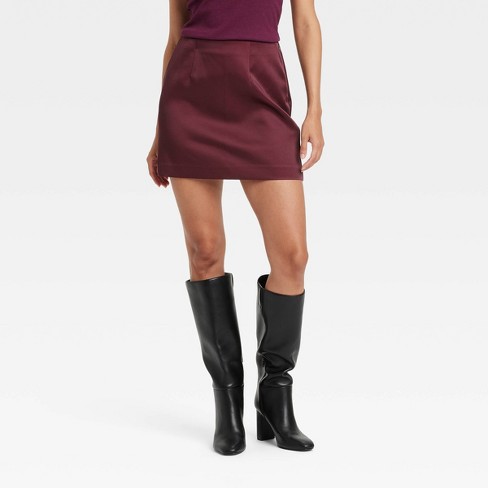 Maroon skirt target hotsell