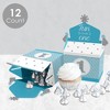 Big Dot of Happiness 1st Birthday Boy - Fun to be One - Treat Box Party Favors - First Birthday Party Goodie Gable Boxes - Set of 12 - 3 of 4