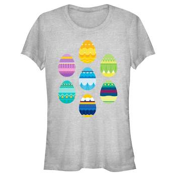 Junior's Women Disney Princess Easter Eggs T-Shirt