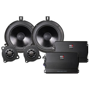 MB Quart MBQJK-STG2AH-1 800W STAGE 2 Jeep JK Car Audio 2-Speaker System Kit - 1 of 4