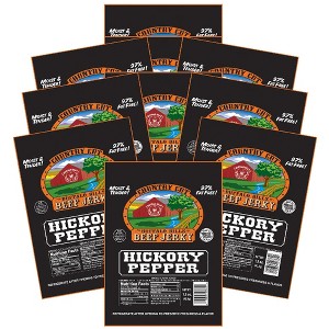 Buffalo Bills 1.5oz Hickory Pepper Country Cut Beef Jerky - Ten 1.5oz Packs - 1 of 4